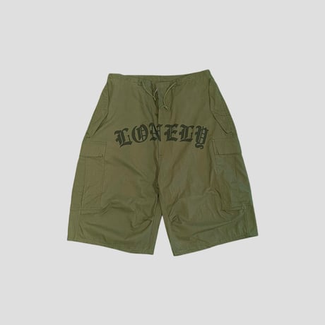 LONELY論理（LIMITED) QUATER LENGTH MILITARY SHORTS