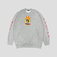 LONELY論理 SPOT LONELY UP CREW SWEAT /HEATHER GRAY