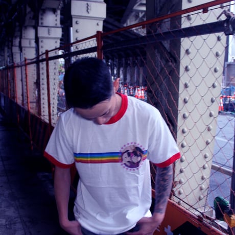 #19LONELY論理 RAINBOW SEX TRIM TEE