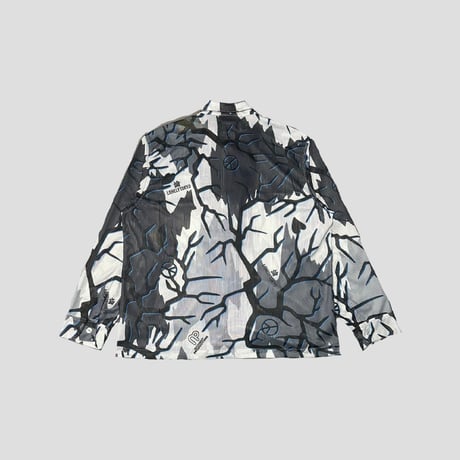 LONELY論理 × NAUGHT PRODUCTION collaboration ORIGINAL URBAN CAMO MESH SHIRTS