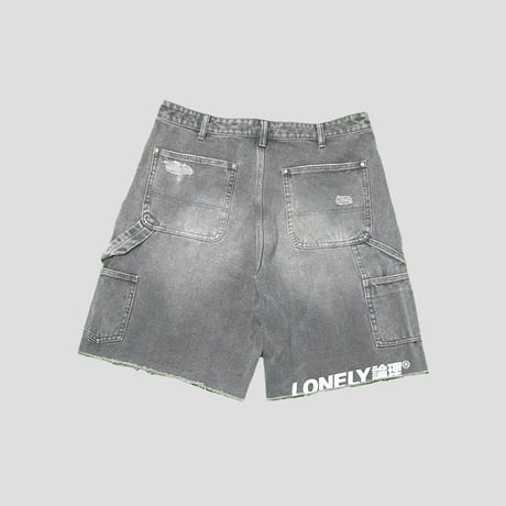 LONELY論理 SPOT DOUBLE KNEE SHORTS