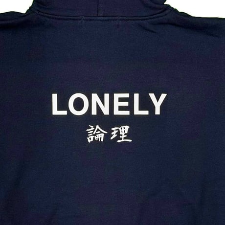 LONELY論理#25 HORROR IRON CROSS ZIP HOODIE