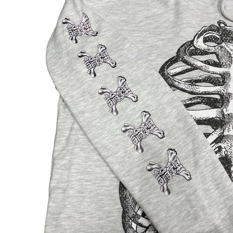 LONELY論理#24 論理BONES HOODIE