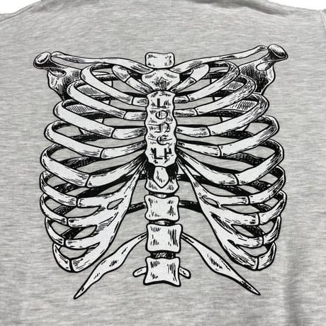 LONELY論理#24 論理BONES HOODIE