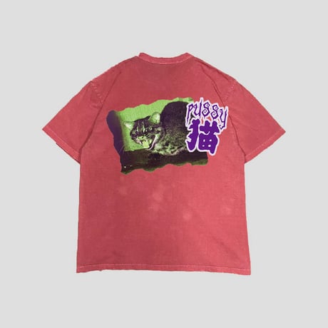 LONELY論理#35 PUSSY猫 VINTAGE TEE