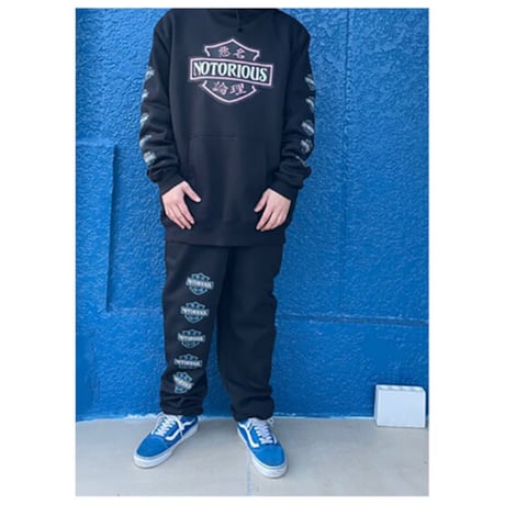 ONLINE限定 悪名 HOODIE
