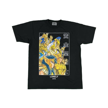 聖闘士星矢公式collaboration "GOLD SAINTS" T-SHIRTS