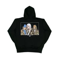 LONELY論理×VAZVERT "HIPHOP" HOODIE