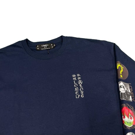 LONELY論理SPOT SODE ANIMESM LONG SLEEVE