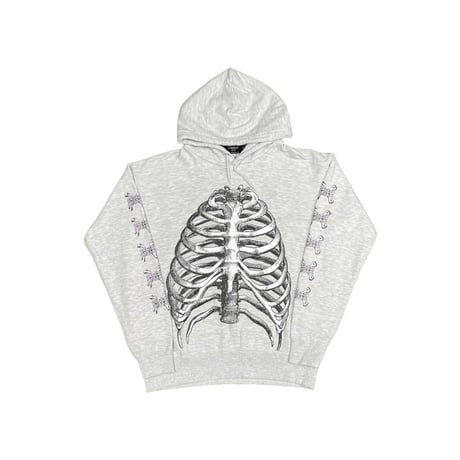 LONELY論理#24 論理BONES HOODIE