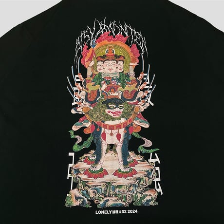 LONELY論理 BISYAMONTEN T-SHIRTS/ONLINE&孤独倶楽部限定