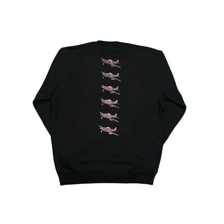 LONELY論理#21 KAMIKAZE CREW NECK