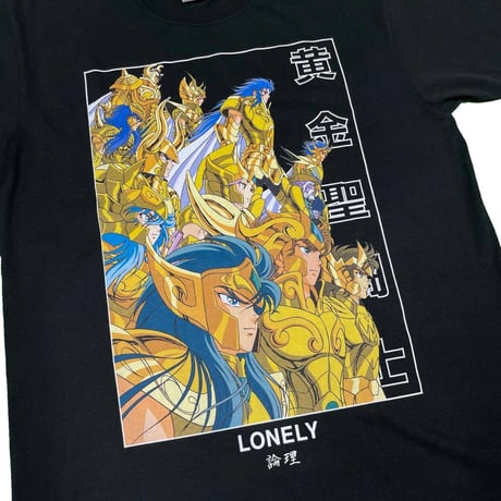 聖闘士星矢公式collaboration "GOLD SAINTS" T-SHIRTS