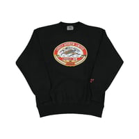 LONELY論理#28 13oz HEAVYWEIGHT "AKA LABEL" CREW NECK