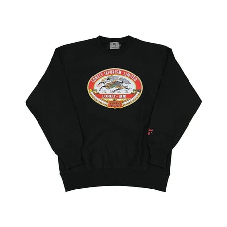LONELY論理#28 13oz HEAVYWEIGHT "AKA LABEL" CREW NECK