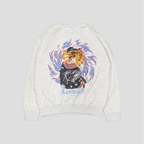 LONELY論理 SPOT 花魁BITCH CREW NECK