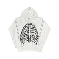 LONELY論理#24 論理BONES HOODIE