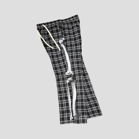 LONELY論理 SPOT BONEZ CHECK TROUSERS