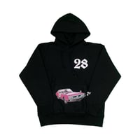 LONELY論理#28 13oz HEAVY WEIGHT "SKY28" HOODIE