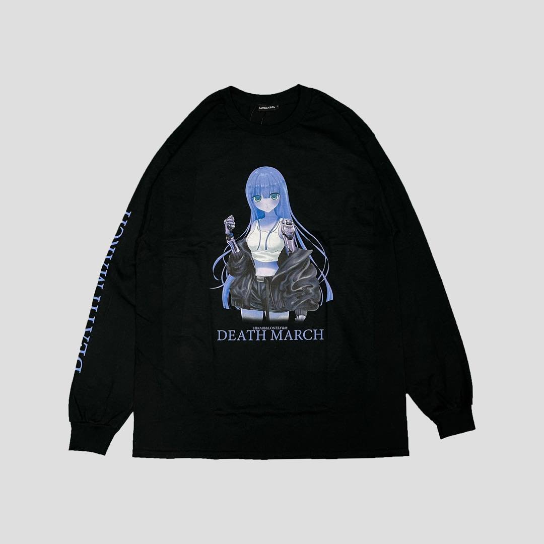 lonely論理×hikari SLAYER V新品メンズ長袖TシャツL lonely論理×hikari SLAYER V新品メンズ長袖TシャツL - メルカリ