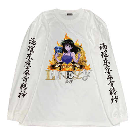 LONELY論理#36  "ANIMESM" HEAVY OZ LONG SLEEVE