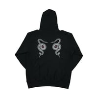 LONELY論理#28 13oz HEAVY WEIGHT "HEBI MIEAT KUU" HOODIE