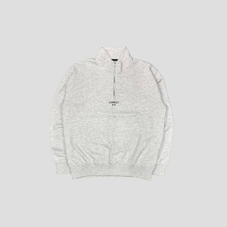 LONELY論理 SPOT  "LONELISM10" HALF ZIP SWEAT