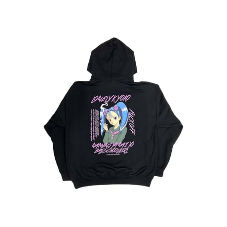 LONELY論理#22 NAMENJYANEYO  SCHOOL GIRL HOODIE