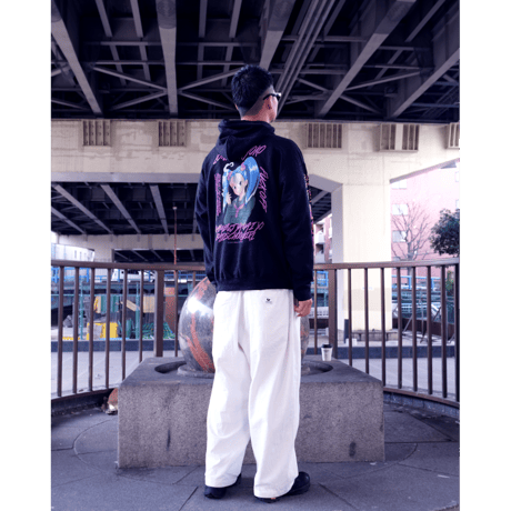 LONELY論理#22 NAMENJYANEYO  SCHOOL GIRL HOODIE