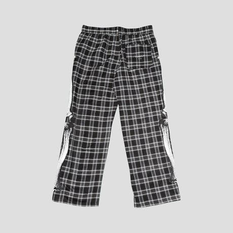 LONELY論理 SPOT BONEZ CHECK TROUSERS