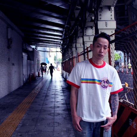 #19LONELY論理 RAINBOW SEX TRIM TEE