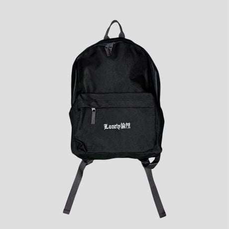 LONELY論理SPOT LOGO BUCKPACK/ COLOR:BLACK