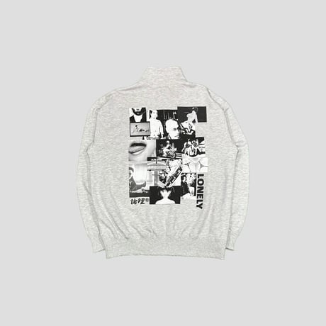 LONELY論理 SPOT  "LONELISM10" HALF ZIP SWEAT