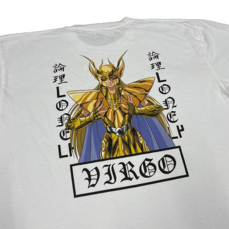 聖闘士星矢コラボシャツ　lonely論理　フェニックス一輝 LONELY論理】SS010 聖闘士星矢公式collaboration 