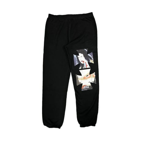 LONELY論理#25 HORROR IRON CROSS SWEAT PANTS
