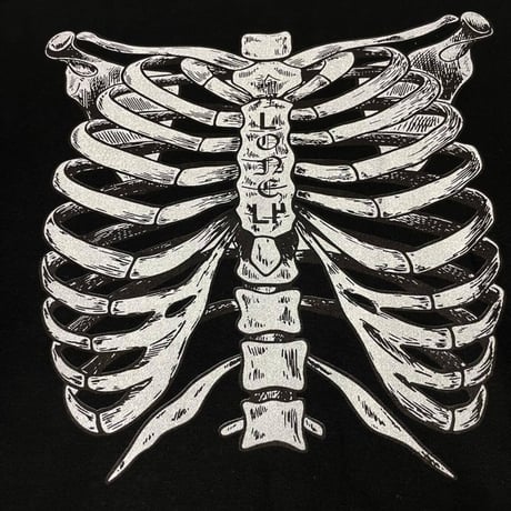 LONELY論理#24 論理BONES HOODIE