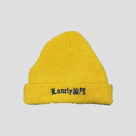 LONELY論理SPOT LOGO BEANIE