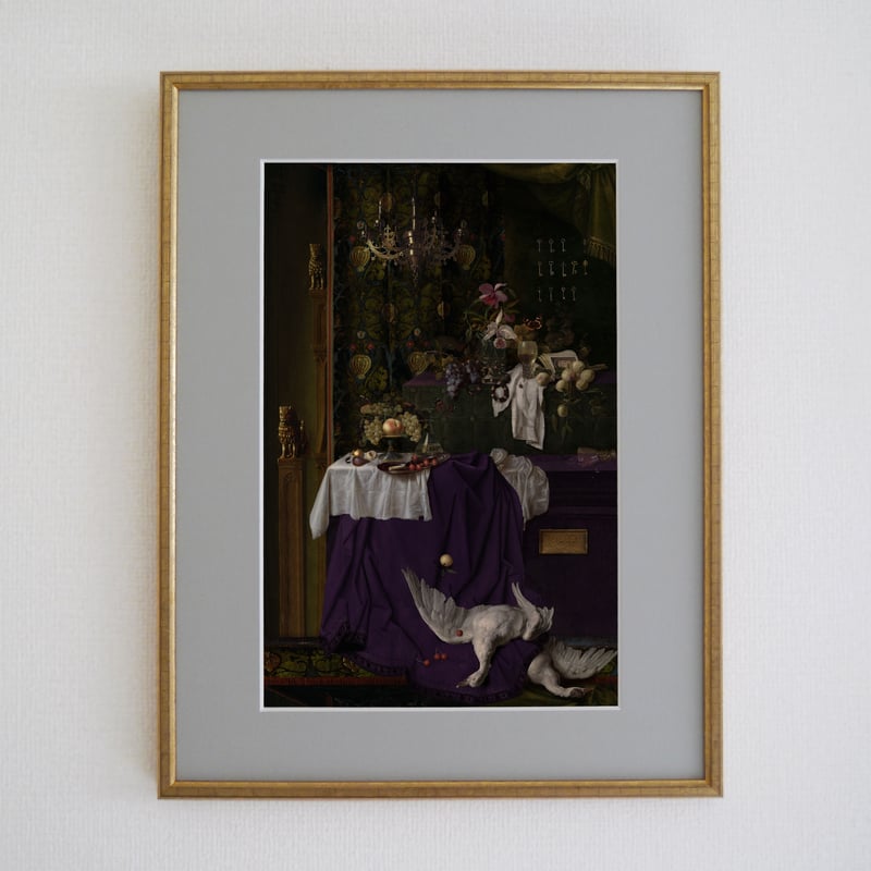 イタリア製 絵画 The last waltz 写真複製 イタリア製 絵画 The last