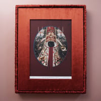 Art print/複製画「Red Strings from heaven」 2021  ベルベット額