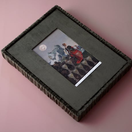 Art print/複製画「Eight of Cups」2023 ベルベット額