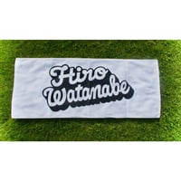 Hiro Watanabe　ロゴタオル
