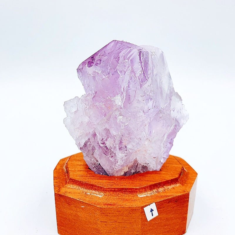 アメジスト様 リクエスト 5点 まとめ商品 エッチドアメジスト ポイント原石【台付】 | MYSTone