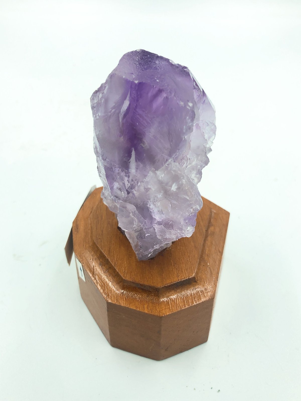 エッチドアメジスト ポイント原石【台付】 | MYSTone