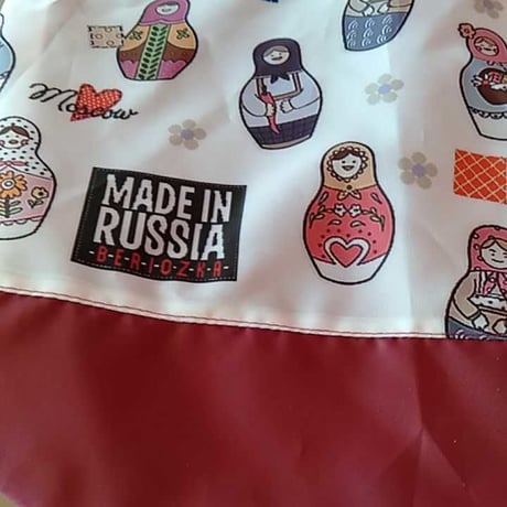 マトリョーシカ・買い物トートバック