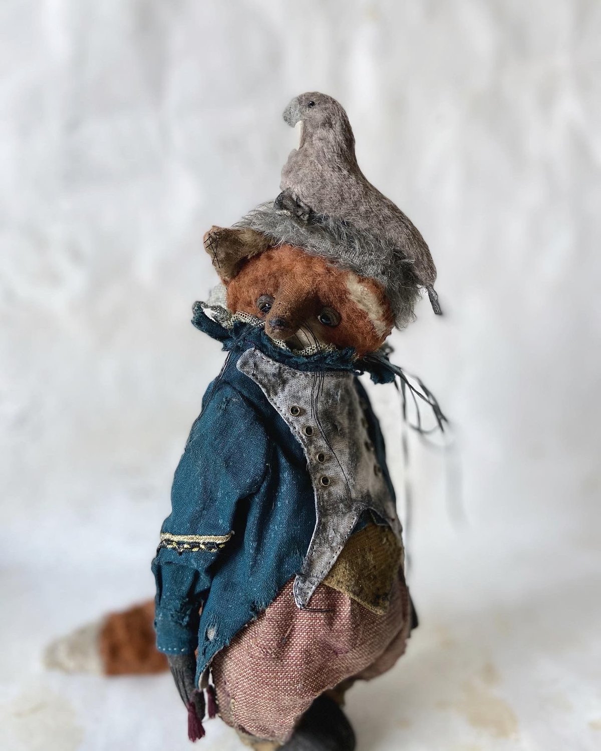 ナタリー　イエサバ製作　　不思議な狐パンダ帽子 ナタリー イエサバ製作 不思議な狐パンダ帽子 - メルカリ