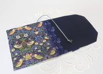 usagi3　聖書カバー　讃美歌カバー　こどもさんびかカバー　濃紺　男の子 手刺繍 聖書カバー 讃美歌カバー こどもさんびか 文庫本 濃紺