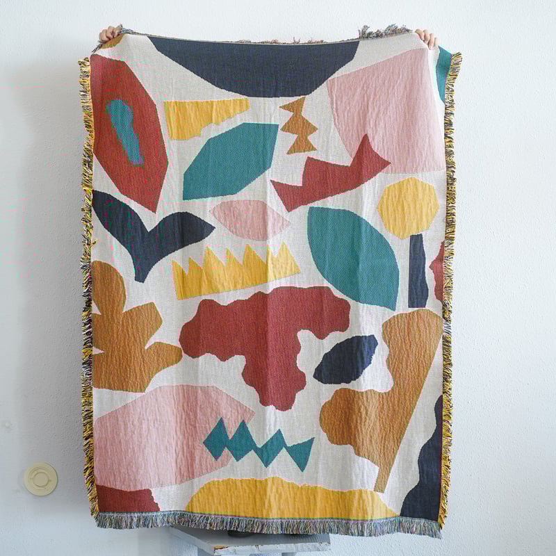 SLOWDOWN STUDIO ”BLANKET Maple THROW” | INN THE