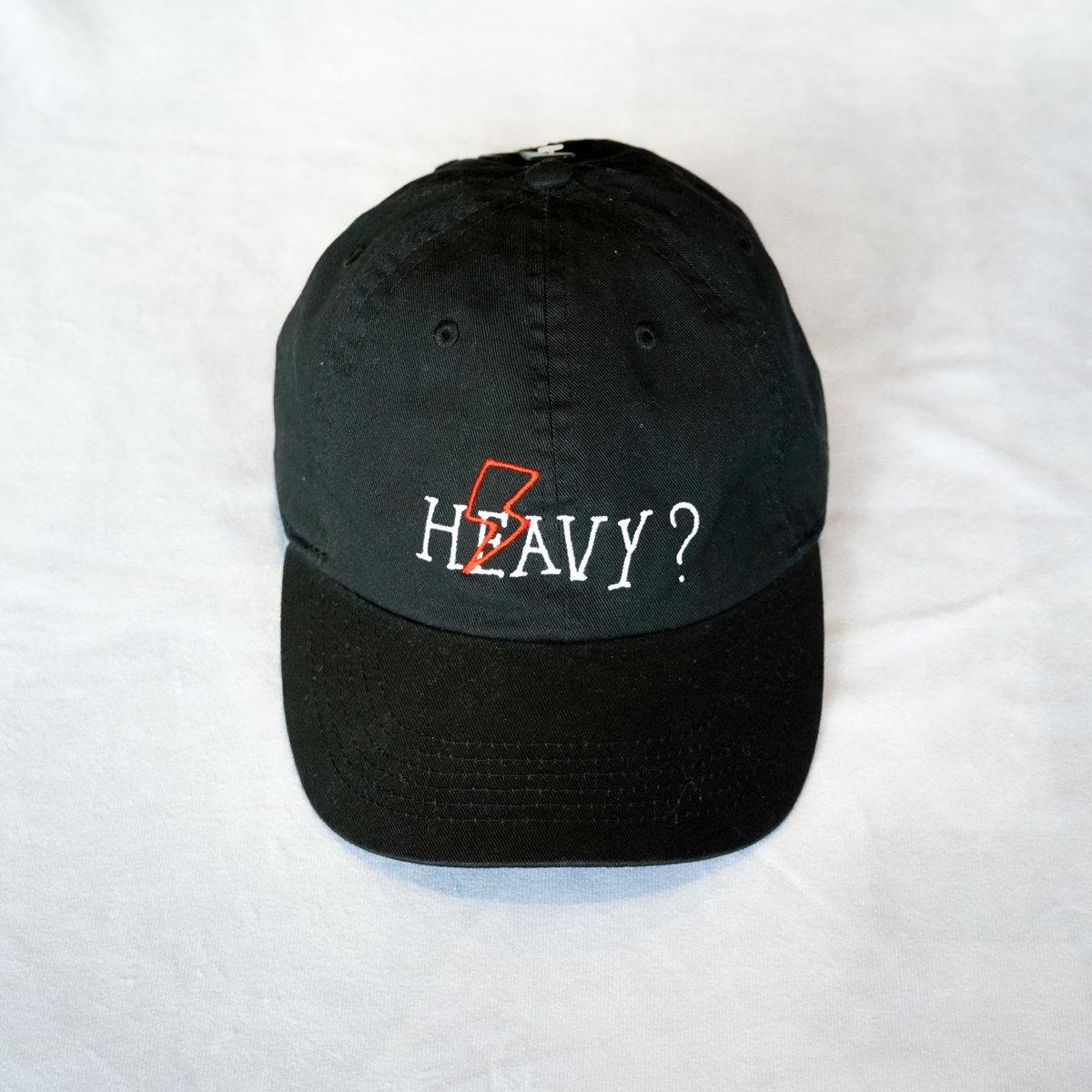 ULTRA HEAVY ”HEAVY ? キャップ” Black | INN THE PARK