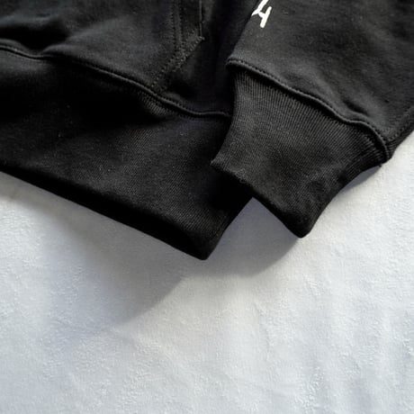 ULTRA HEAVY ”ノー・ネイチャースウェットパーカ” BLACK