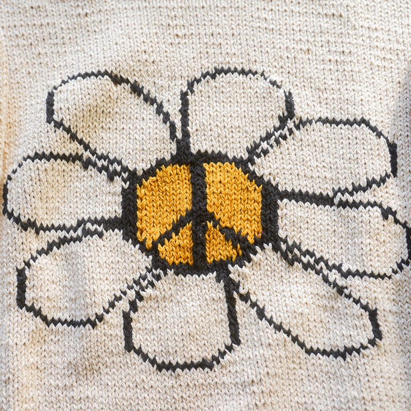 MacMahon Knitting Mills ”CrewNeck Knit - Peace